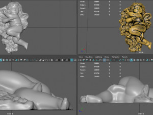 angel figure 2 3D 모델