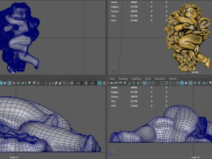angel figure 2 3D 모델