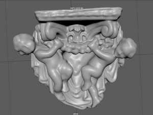 figura dell'angelo 3 Modello 3D