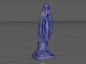 holy virgin 3D Model