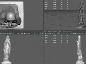 holy virgin 3D Model