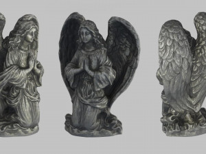 praying angel 3D Model
