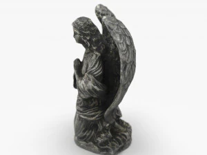 modlący się anioł Model 3D