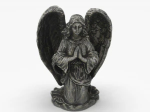 modlący się anioł Model 3D