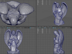 praying angel 3D Model