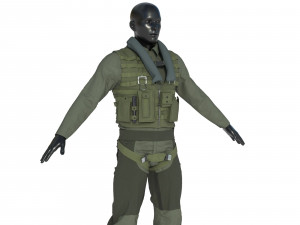 PILOT SUIT 3Dモデル