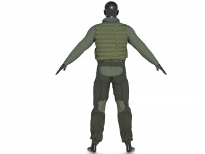 PILOT SUIT 3Dモデル