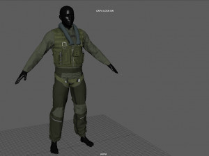 PILOT SUIT 3Dモデル