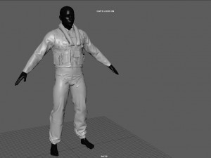 PILOT SUIT 3Dモデル