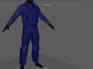 PILOT SUIT 3Dモデル