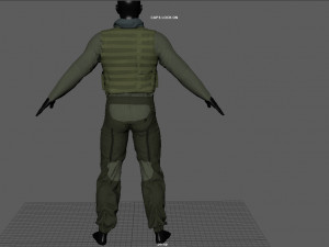 PILOT SUIT 3Dモデル