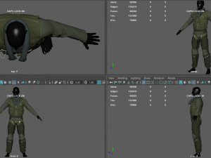PILOT SUIT 3Dモデル