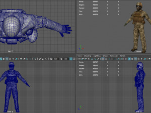 UCRANIAN SOLDIER 3D Model