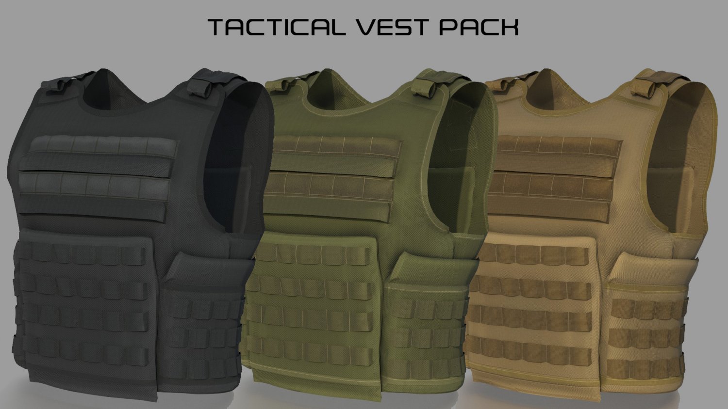 Tactical Vest For Dog - 3D Model by alenfsl