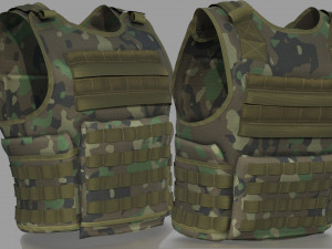 TACTICAL VEST 3Dモデル