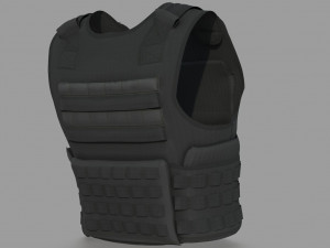 TACTICAL VEST 3Dモデル