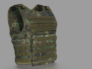 TACTICAL VEST 3Dモデル
