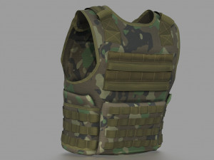 TACTICAL VEST 3Dモデル