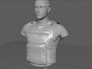 TACTICAL VEST 3Dモデル