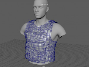 TACTICAL VEST 3Dモデル