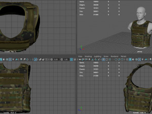 TACTICAL VEST 3Dモデル