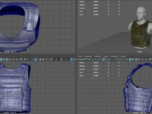 CHALECO T&Aacute;CTICO Modelo 3D