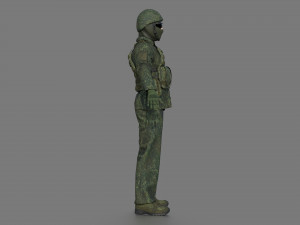 RUSIAN SOLDIER Modello 3D