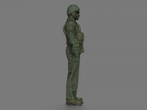 RUSIAN SOLDIER 3D Model