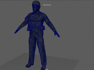 RUSIAN SOLDIER Modello 3D