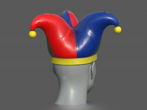 CLOWN HAT Model 3D