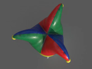 광대 모자 3D 모델