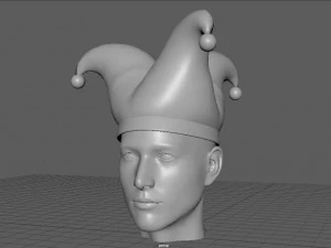 광대 모자 3D 모델
