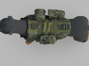 TACTICAL VEST FOR DOG 2 3D Model