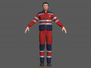 AMBULANCE DOCTOR 3D 模型