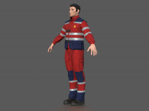 AMBULANCE DOCTOR 3D 模型