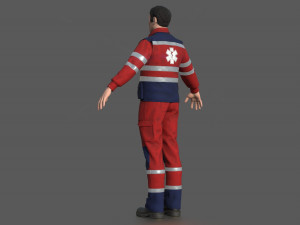 AMBULANCE DOCTOR 3D 模型