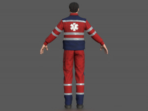 AMBULANCE DOCTOR 3D 模型