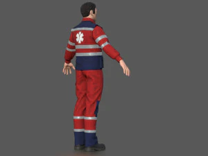 AMBULANCE DOCTOR 3D Model