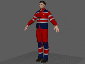 AMBULANCE DOCTOR 3D Model