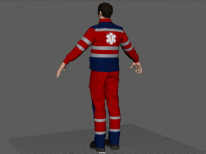 AMBULANCE DOCTOR 3D 模型