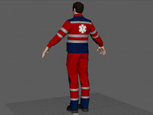 AMBULANCE DOCTOR 3D Model