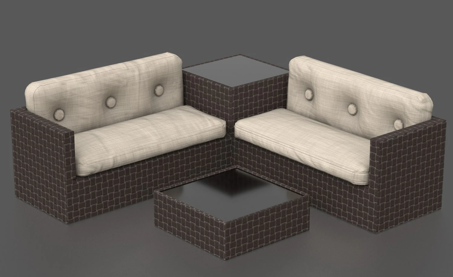 SUMMER TERRACE 3D Model .c4d .max .obj .3ds .fbx .stl .blend 