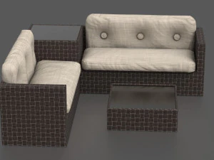 SUMMER TERRACE 3D Model