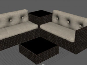 SUMMER TERRACE 3D Model