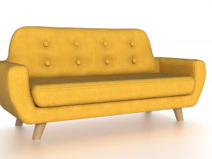 LIVING ROOM SOFA 3D Model