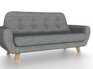 LIVING ROOM SOFA 3D Model