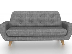 LIVING ROOM SOFA 3D Model