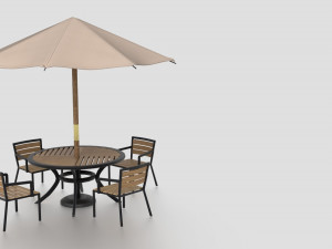 GARDEN FURNITURE SET 3D Модель