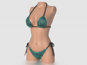 BIKINI WOMAN PACK Modelo 3D