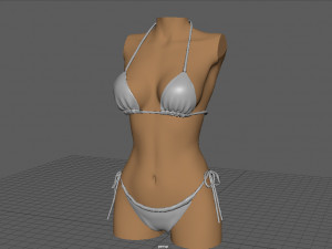 BIKINI WOMAN PACK Modelo 3D